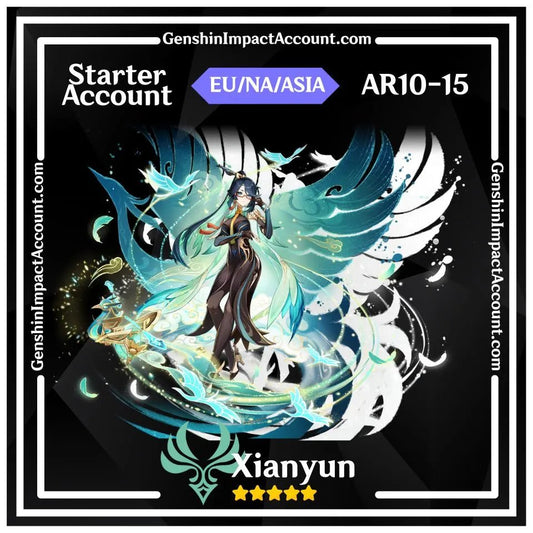 Xianyun genshin account